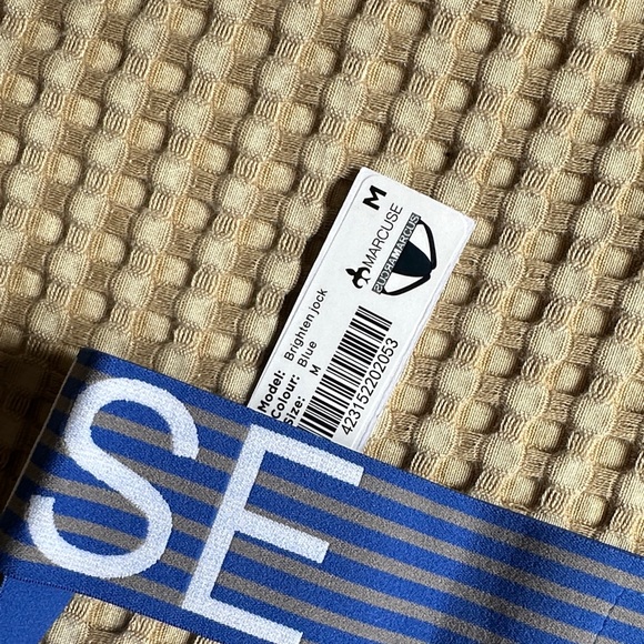 Marcuse Blue Modal Jockstrap - Picture 3 of 3